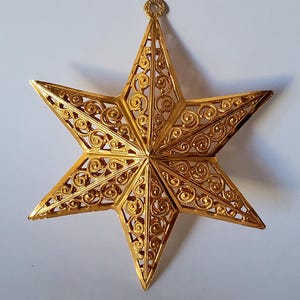 Stunning Eckartina Star Christmas Ornaments