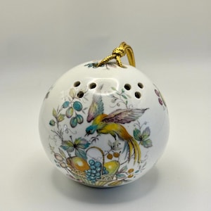 Porcelain Potpourri Ball Ornament